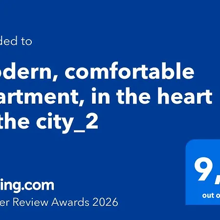 Modern, Comfortable Apartment, In The Heart Of The City_2 *